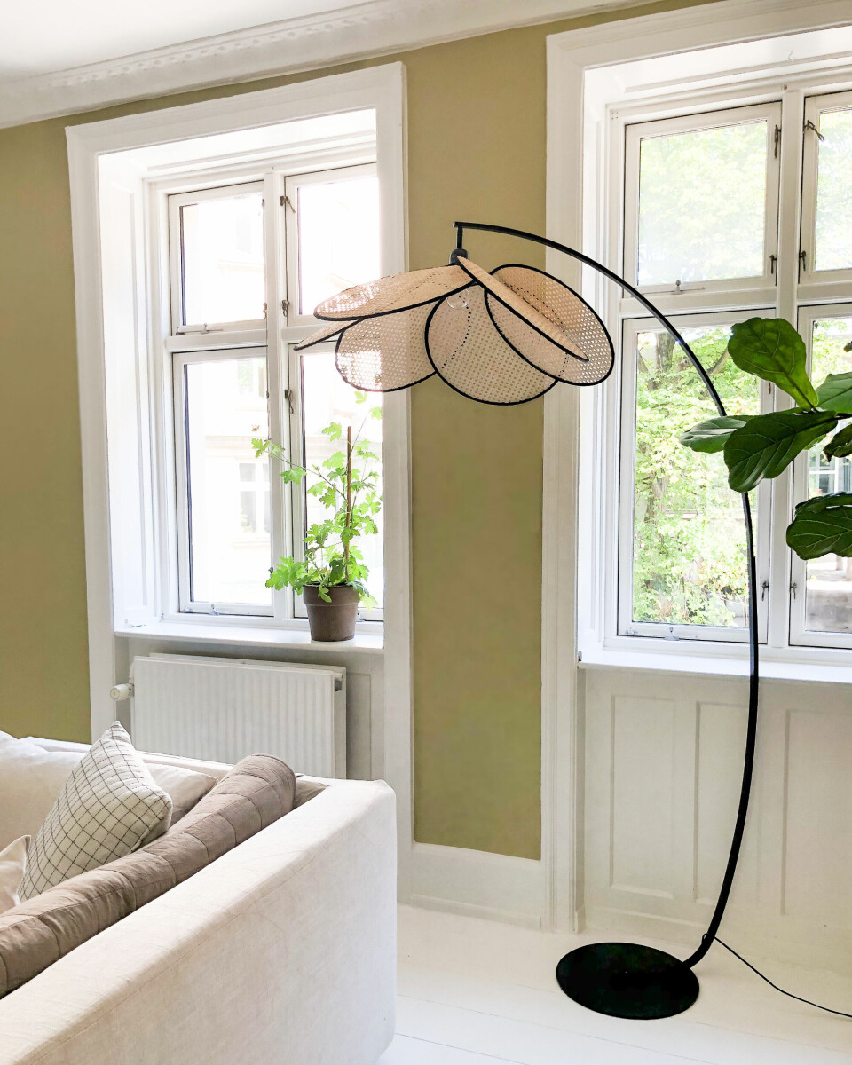 Lampen er Camilles seneste køb til hjemmet og er fra butikken Les Coulisses.