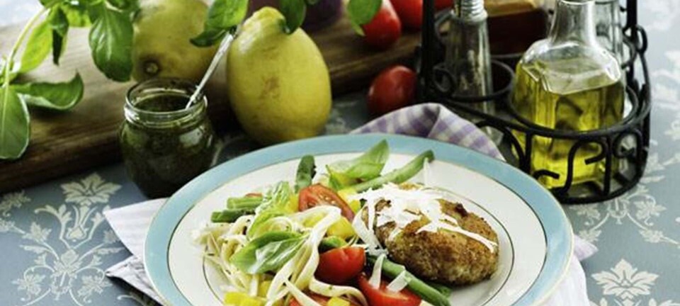 Italiensk-panerede krebinetter