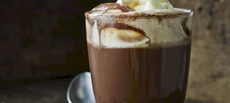 Krydret varm kakao - med flødeskum