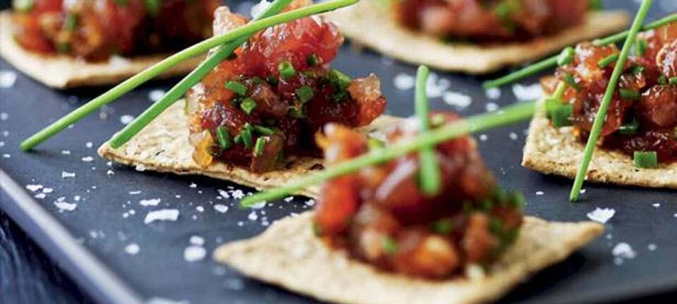 Nytårs-snack: Tuntartar på rugkiks