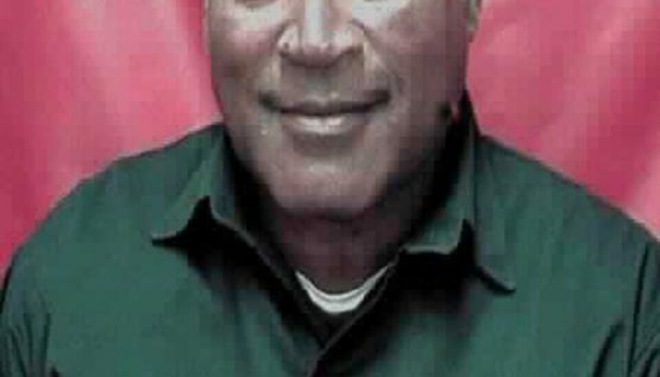 Det nyeste billede fra fængslet af O.J. Simpson. (Foto: All Over)