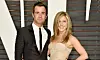 Jennifer Aniston og manden, Justin Theroux. Foto: Getty