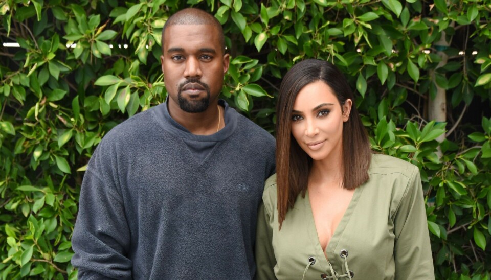 Kanye West og Kim Kardashian (Foto: All Over Press)