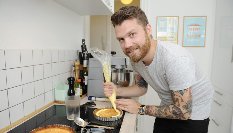 Interview med Jesper Hemmingsen fra 'Den store bagedyst'. (Foto: James Thisted)