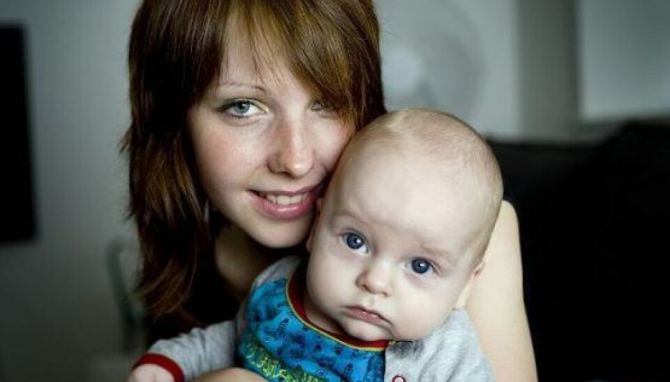 Ceci Luca og sønnen Lucas tilbage i 2008. (Foto: Kanal 4)