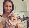 Moster Sara og lille Josephine har allerede mødt hinanden mange gange. (Foto: Privat)