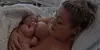 Dejlige, lille Josephine kom til verden for rullende kameraer. (Foto: TV3)
