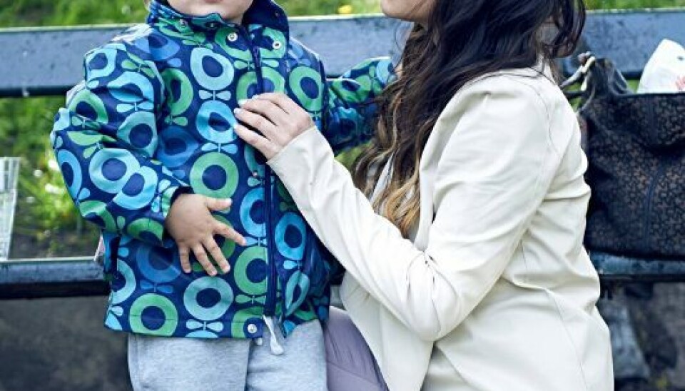 Amanda Sisse og sønnen William må se sig slået på førstepladsen. (Foto: Janus Nielsen)