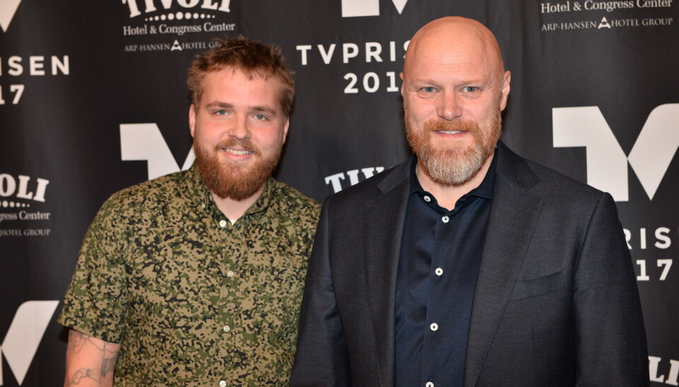 To gode DR-kollegaer. Joakim Ingversen og Mads Steffensen. (Foto: Janus Nielsen)