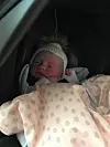 Den lille pige har fået navnet Josefine. (Foto: Privat)