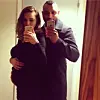 Kæresten Ali overraskede Joanna med en ring i morges. (Foto: Privat)