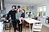 Hjemme hos Todd, Anne og Lily. (Foto: Niels Henrik Dam)