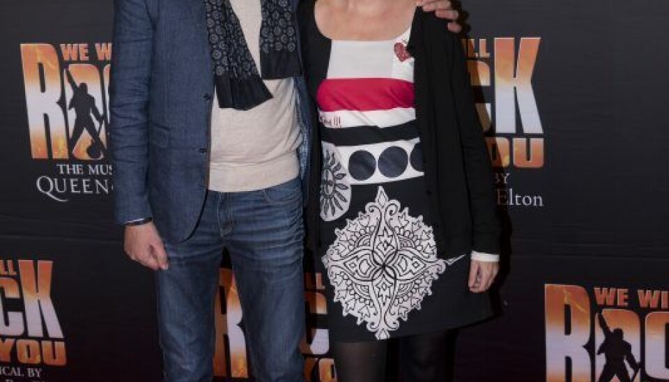 Parret er meget glade for hinanden. (Foto: Lars E. Andreassen)