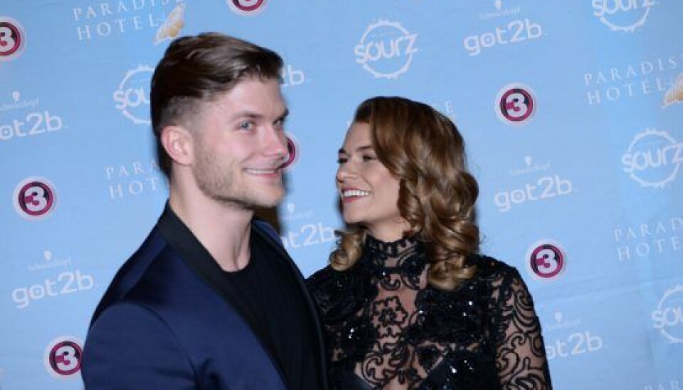 Rikke og Mads er meget glade for hinanden. (Foto: Janus Nielsen)