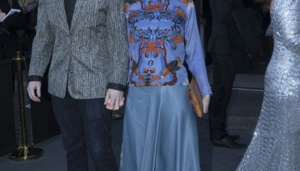 Anne Glad med kæresten Kim.(Foto: Lars E. Andreasen)