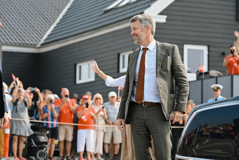 Kongeparrets sommertogt til Ærø tirsdag den 20. august 2024.