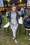 Louise Twerk Queen var også klar på at give den gas under Roskilde (Foto: Michael Stub)