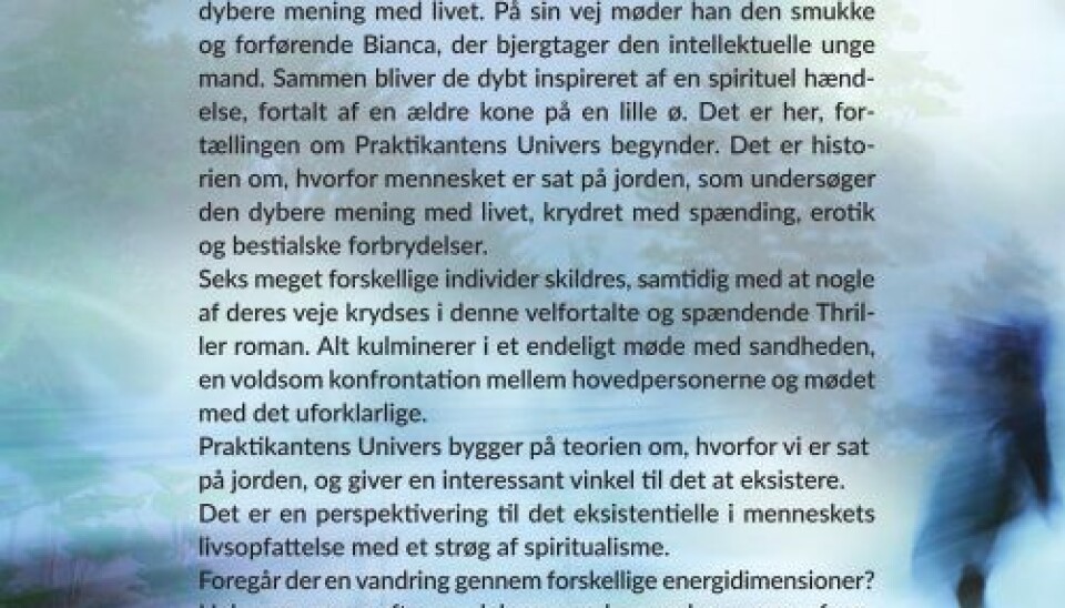 Richard fik idéen til bogen, da han var en tur på Bornholm med sine kone, og bogen bygger en del på hans egne erfaringer og oplevelser.