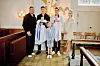 Lucas var for nylig med, da hans to tvillingesøskende blev døbt. (Foto: Privat)