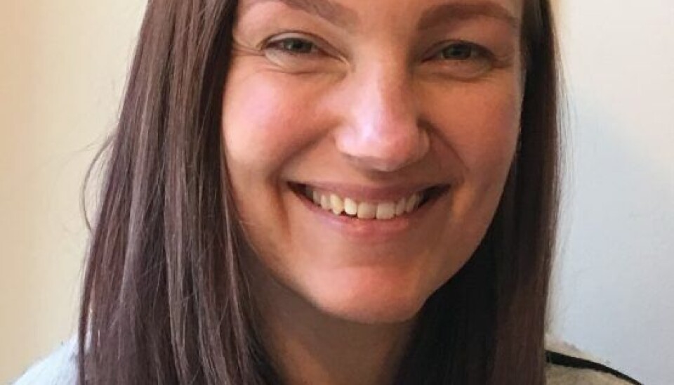 Stine Kronborgs nye hår (Foto: Privat)