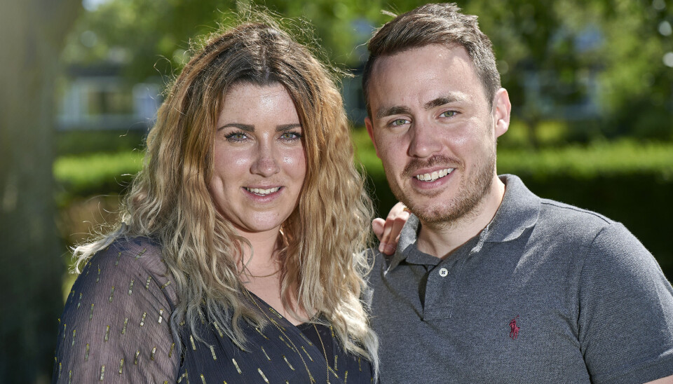 Cecilie og Jonas Hanberg.