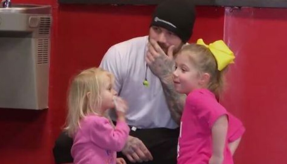 Adam Lind har døtrene Paislee og Aubree med henholdsvis Taylor Halbur og Chelsea Houska. (Foto: MTV)
