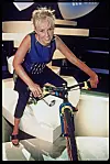 1995:
– Fra 'Børne1eren'. Det var mit debutprogram. Sikke ung. (Foto: Egmonts Historiske Arkiv)
