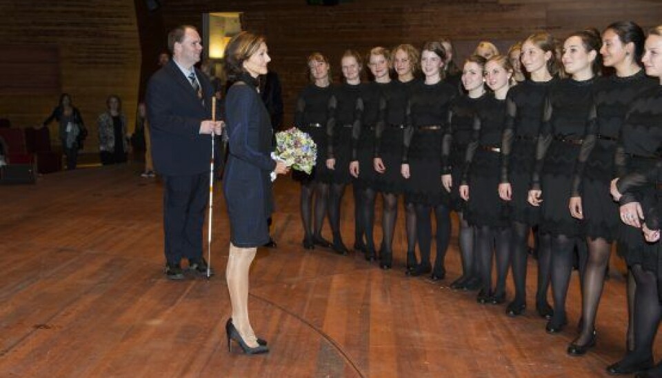 Billede 1 - Grevinde Alexandra var i mange år protektor for DR PigeKoret. Nu tager Mary over.