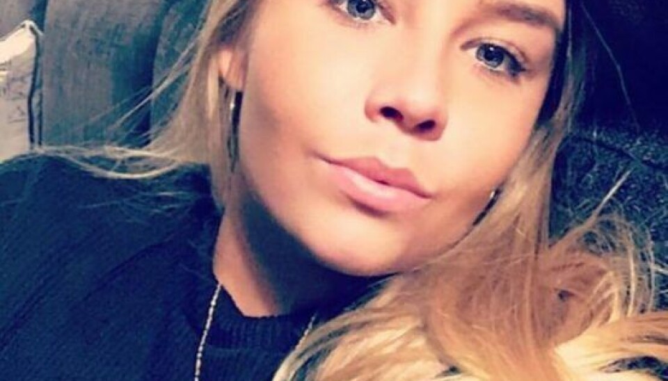 Sonny er faldet pladask for 22-årige Trine. (Foto: Privat)