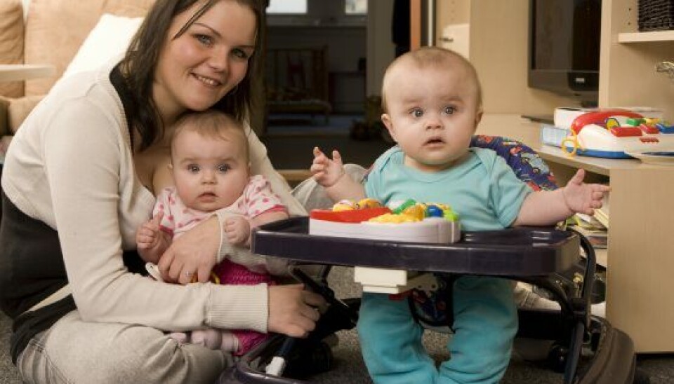 Vi mødte Christina, Isabella og Tobias for første gang i sæson 9 af 'De unge mødre'. (Foto: Discovery Networks Danmark/Jakob Mydtskov)