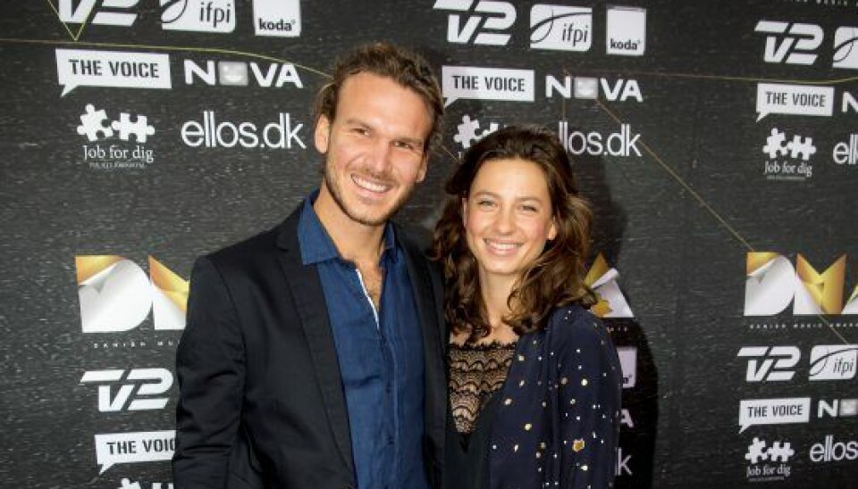 Emil og kæresten Louise bliver forældre senere i år. (Foto: Michael Stub)
