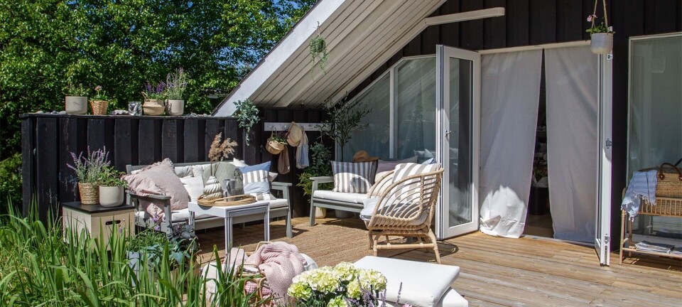 Få inspiration til zoner på terrassen