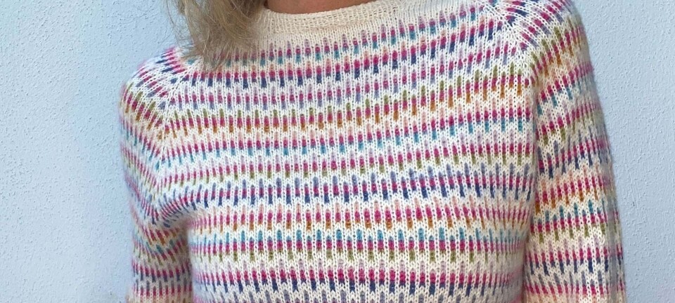 Strik selv: Den smukkeste sweater fra VesterbyCrea