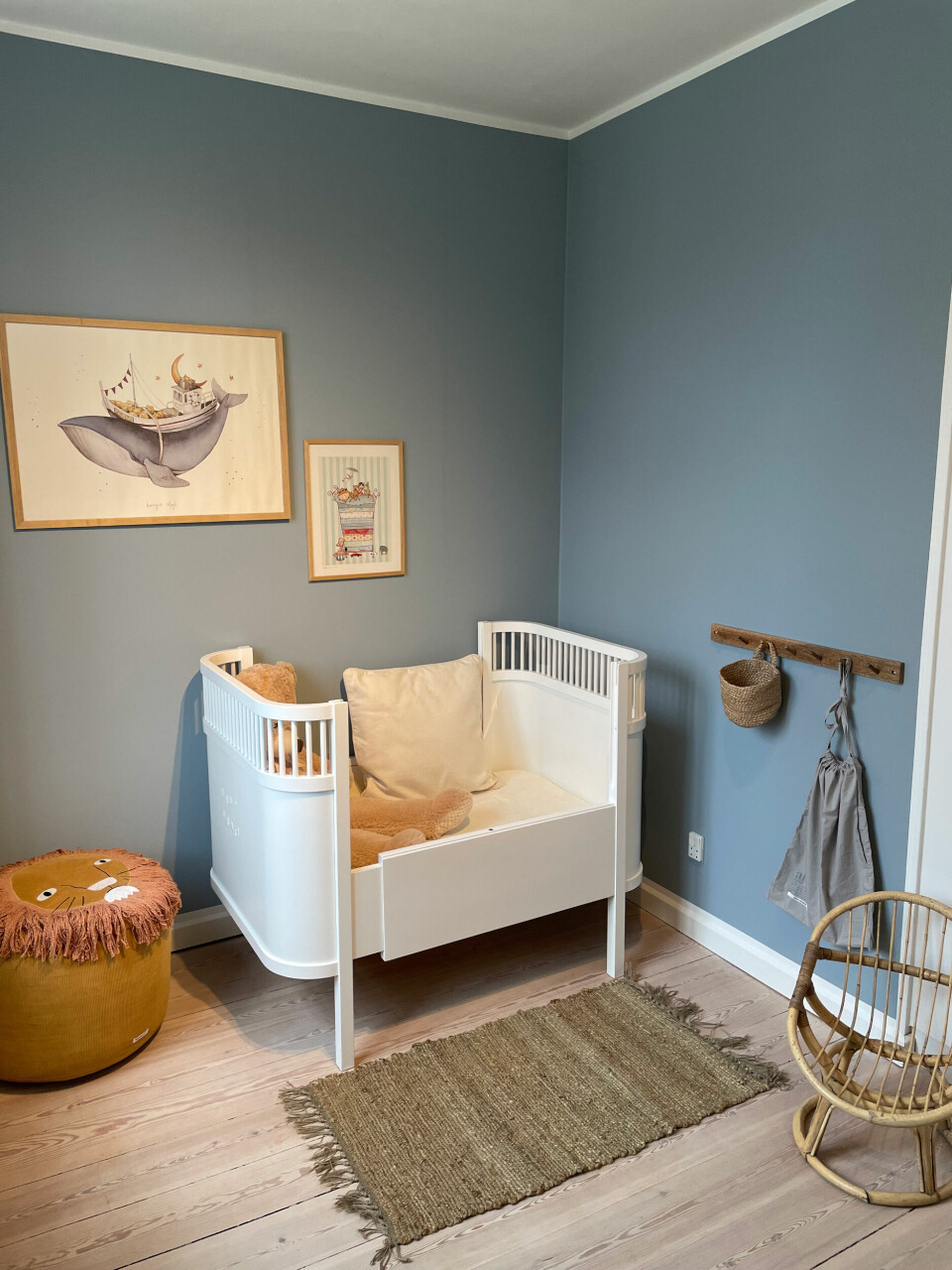 I dette fine værelse bor parrets datter Ella.