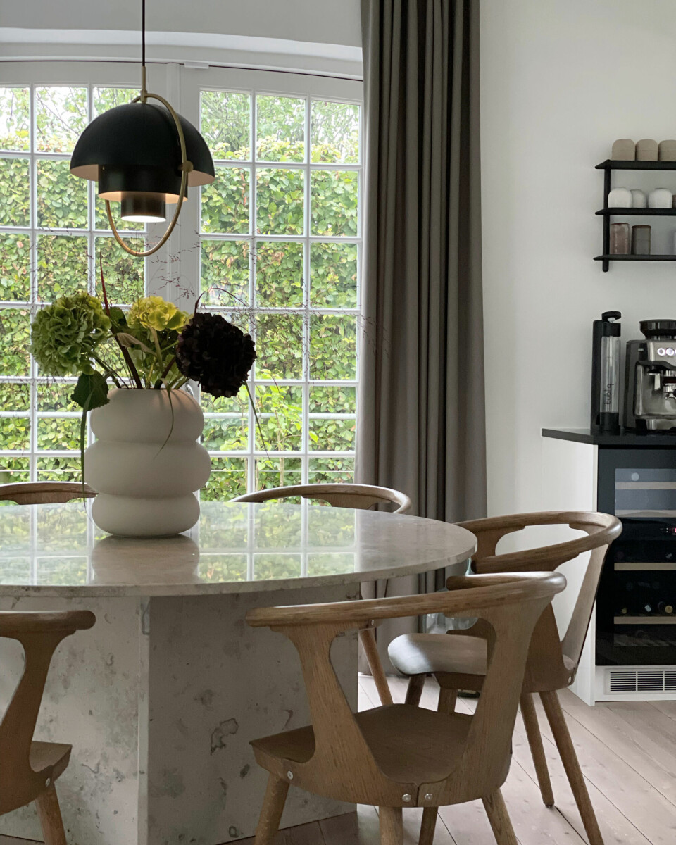 Spisestuen er Louises yndlingsrum.