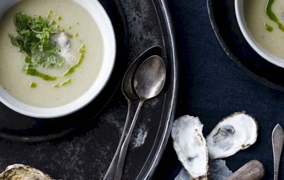 Jordskokkesuppe med kartofler og bacon