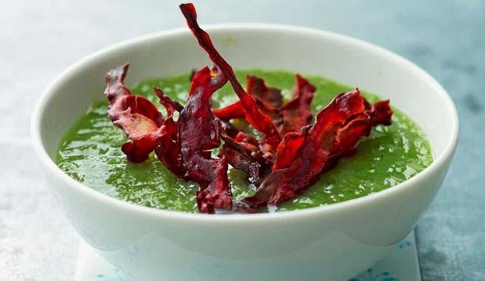 Jordskokkesuppe med kartofler og bacon