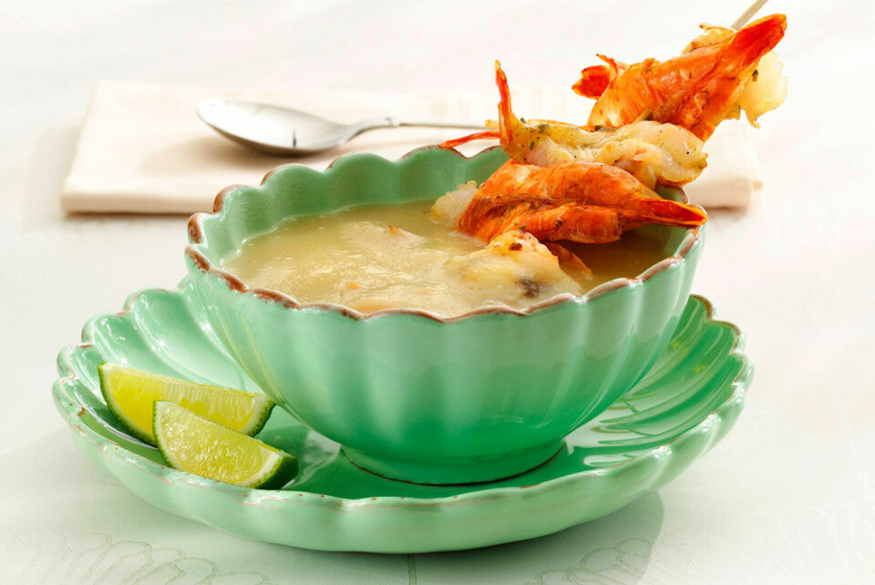 Jordskokkesuppe med kartofler og bacon