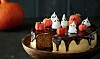 Flot halloweenkage: Græskarkage med chokoladeganache