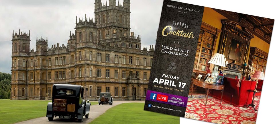 Der er cocktailparty på Downton Abbey – og du er inviteret!