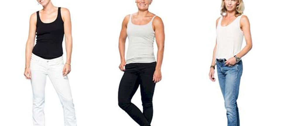 Hvem af disse 3 kvinder er sundest?