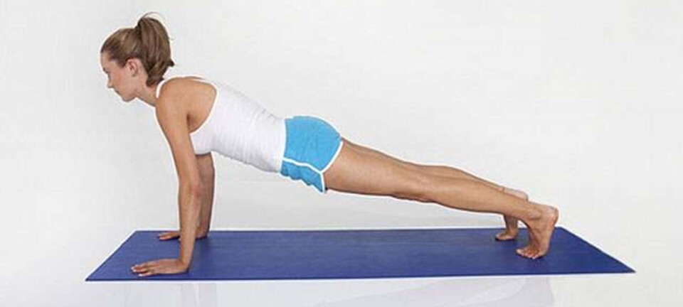 2 øvelser til flad mave