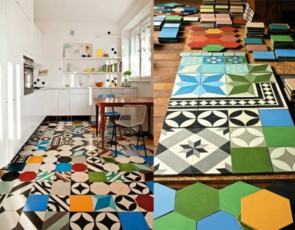 10 fantastiske boligideer med fliser