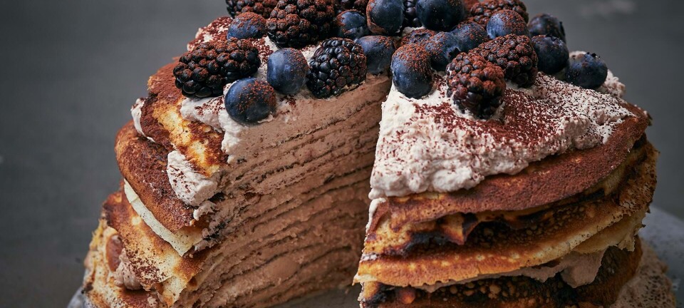 4 svenske lækkerier: Snurrer, skovbærkage, crumble & pandekage-kage