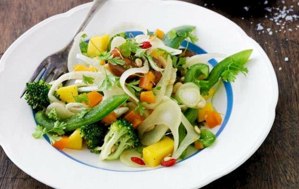 Få de fire tip til frugt og grønt - og de bedste grønne retter