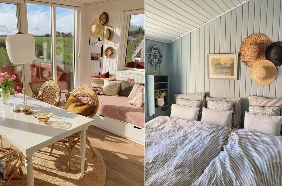 Vores sommerhus ligger kun 10 km væk fra vores hjem. Og det er vi SÅ glade for.