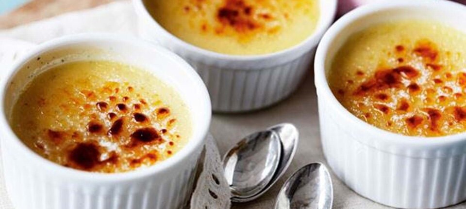 Lækker creme brulé