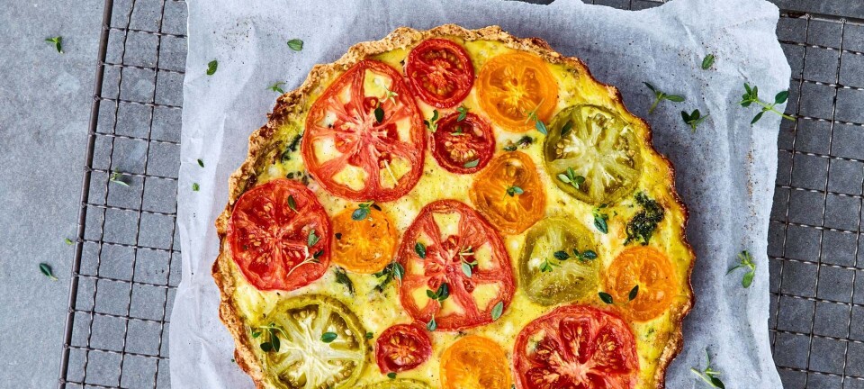 Lækker tomattærte - Michelle Kristensens opskrift