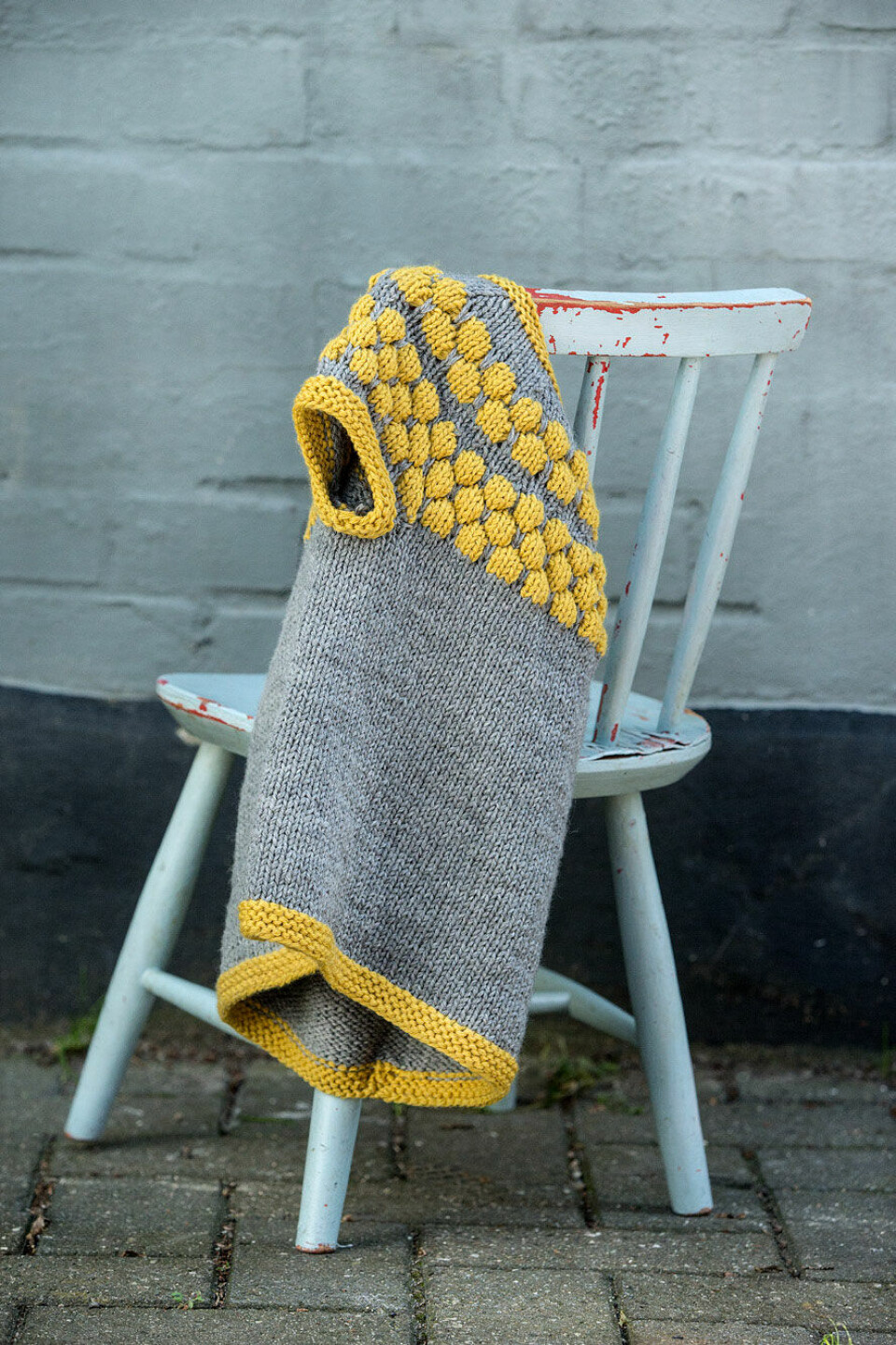 Vest med sømandsbobler.