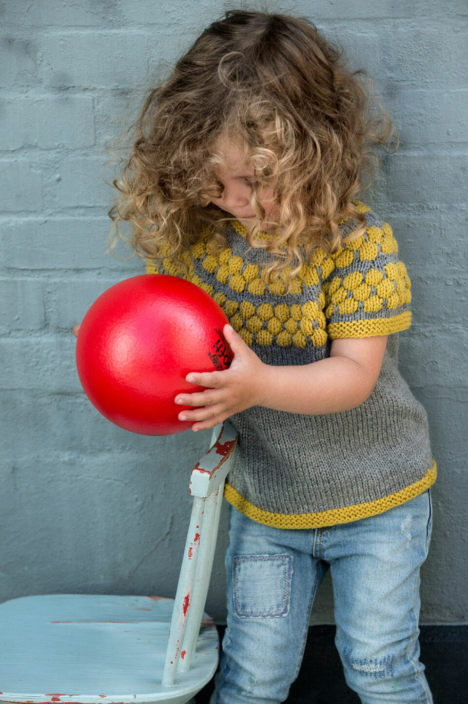 Vest med sømandsbobler.